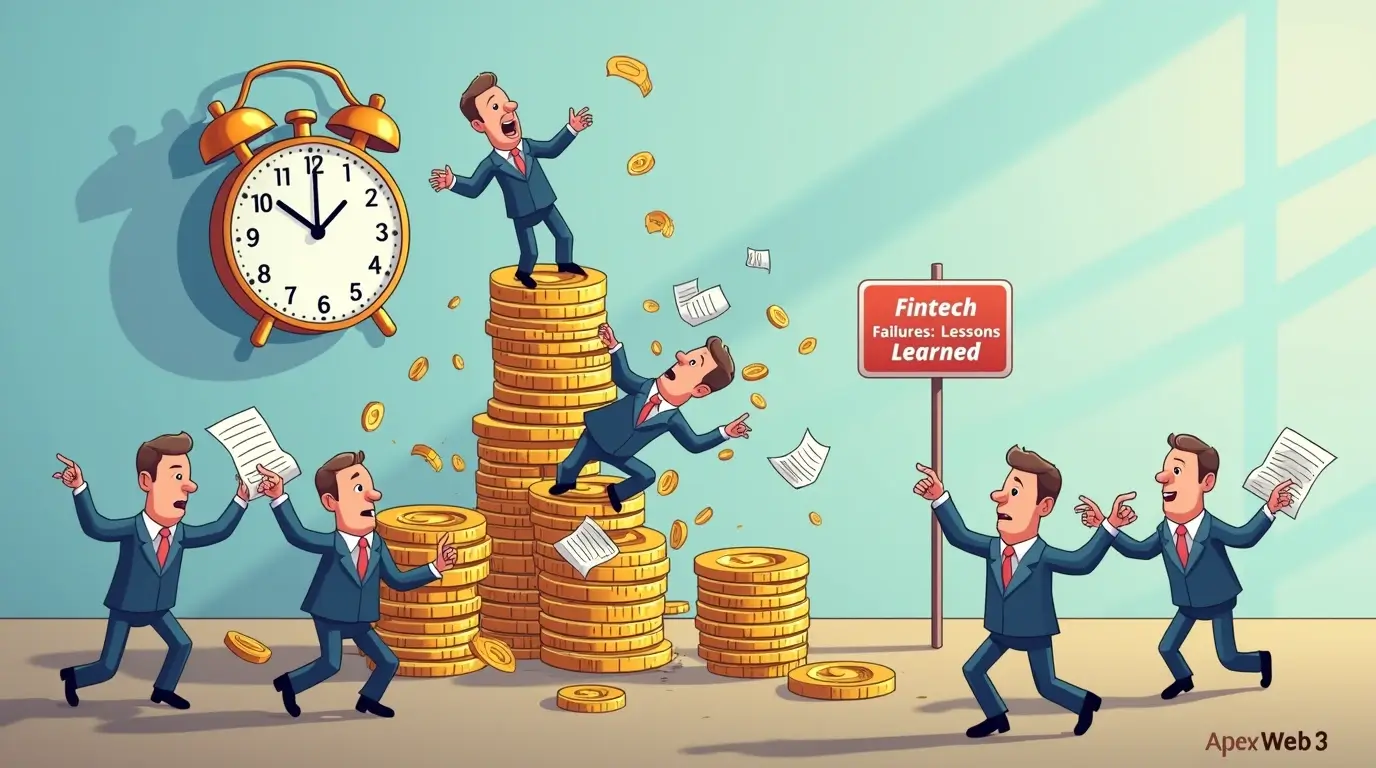 Failed Fintech Blockchains