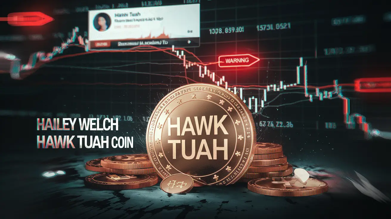 Hailey Welch Hawk Tuah coin crash