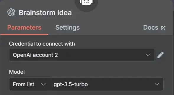 OpenAi Brainstorm